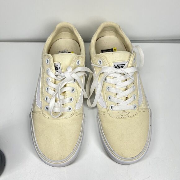 Vans Old Skool Ortholite Yellow Print Shoe Womens Size 7.5 Deluxe Comfort - Picture 10 of 10